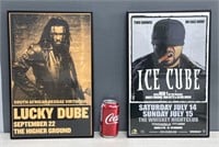 Lucky Dube and Ice Cube Posters