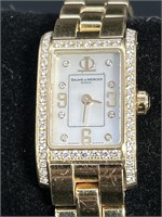 Vintage Baume & Mercier Diamond Watch