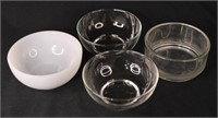 FireKing & Clear Glass Bowls