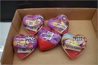 New Hearts with Childrens Stickers, Tattoos, Etc