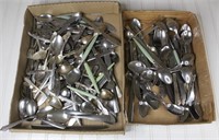 Two Flat of Assorted Silverware