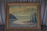 Framed Painting by Adloff