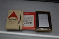 Engraved Zippo Lighter in box
