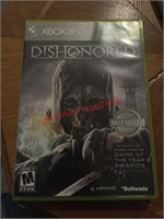 X Box 360 Dishonored Video Game (hallway)