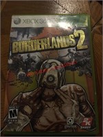 X Box 360 Borderlands 2 Video Game (hallway)