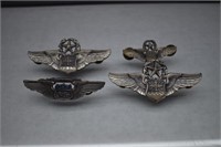 CAF Ghost Squadron Silver Wings Pin, etc