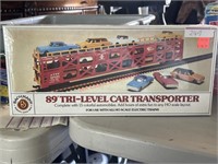 Sealed 89’ Tri Level Car Transporter Bachman