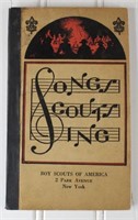 BSA Songs Scouts Sing Book