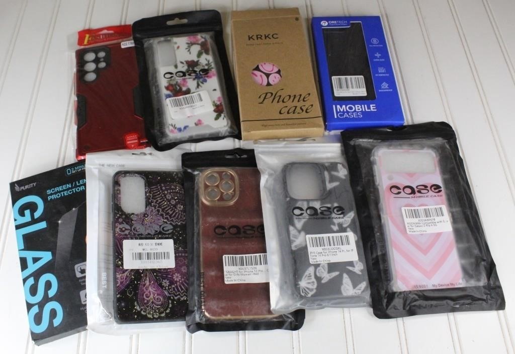 Assorted Phone Cases Lot