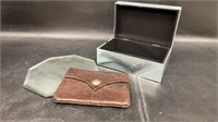 Dresser Jewelry Box, Buffalo Head Nickel Wallet