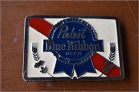 Pabst Blue Ribbon Beer #2254 Belt Buckle