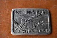 Wyoming Studio McConnell A.F.B Belt Buckle