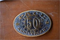 PACE 50th Anniversary Belt Buckle