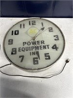 Power Equipment Inc. Wall Clock
