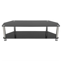 AVF Group Classic Corner Glass TV Stand up to 65 S