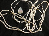 Cultured River Pearl Necklaces Etc