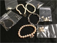 Collection Of Cultured Pearl Jewelry Pieces