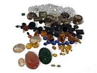 Various Mixed Gemstone Sapphire Citrine Clear