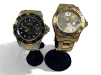 2 Mens INVICTA Wrist Watches