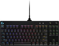 $130  Logitech G PRO TKL Wired Keyboard - Black