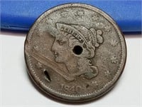 OF) 1840 us large cent