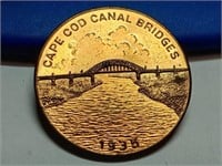OF) 1935 Cape cod canal Bridges token