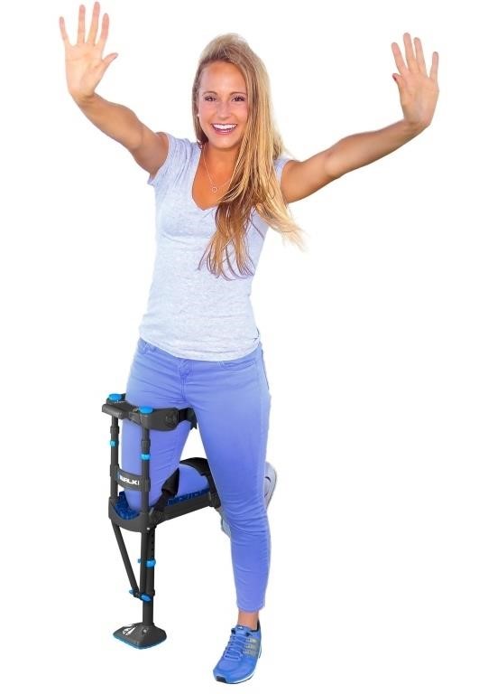 iWALK Hands Free Crutch - Pain Free Knee Crutch -