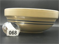 Lg Marshall Pottery blue line bowl