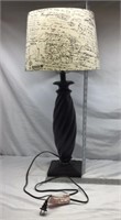 F11) VERY NICE LAMP WITH SHADE, MATCHES LOT 177
