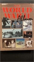 World War II album. Hardcover book of over 300