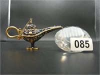 enamel & jeweled mini Genie Lamp
