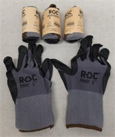 C12) 4 NEW Pairs Magid ROC GP102 Work Gloves