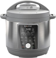$130  Instant Pot 6QT Duo Pressure Cooker - Gray