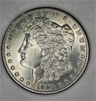1880 LARGE S Morgan Dollar