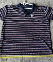 F10)Sporty Detroit Tigers men's shirt in very good