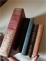 Antique and vintage book lot Tennyson Poems notre