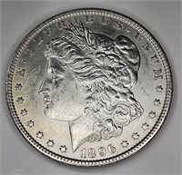 1896 AU Morgan Silver Dollar