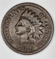 1886 VF Grade Indian Head Cent