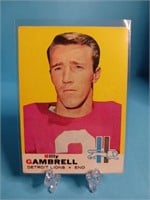 Of. 1965 Detroit lions Billy Gambrell