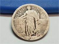 Standing liberty silver quarter