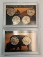 OF) Westward journey nickel series coin sets