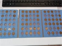 OF) 1909-1940 wheat penny book collection