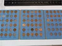 1941+ Lincoln penny book collection