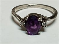 925 sterling silver ring size 8