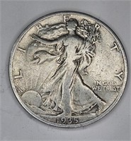1935 s Walking Liberty Half Dollar