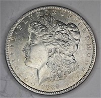 1889 P AU Grade Morgan Silver Dollar