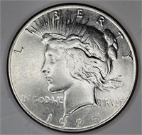 1925 s Better Date Peace Silver Dollar