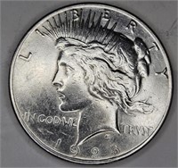 1928 s Better Date Peace Silver dollar