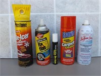 Lot of Engine Cleaner, Carpet Cleaner, Fix a