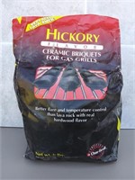 F1)Hickory Ceramic Briquets for Gas Grill,